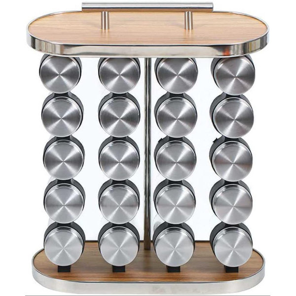 Prep & Savour Kitchen Countertop Spice Rack Organizer,Home, Outdoor